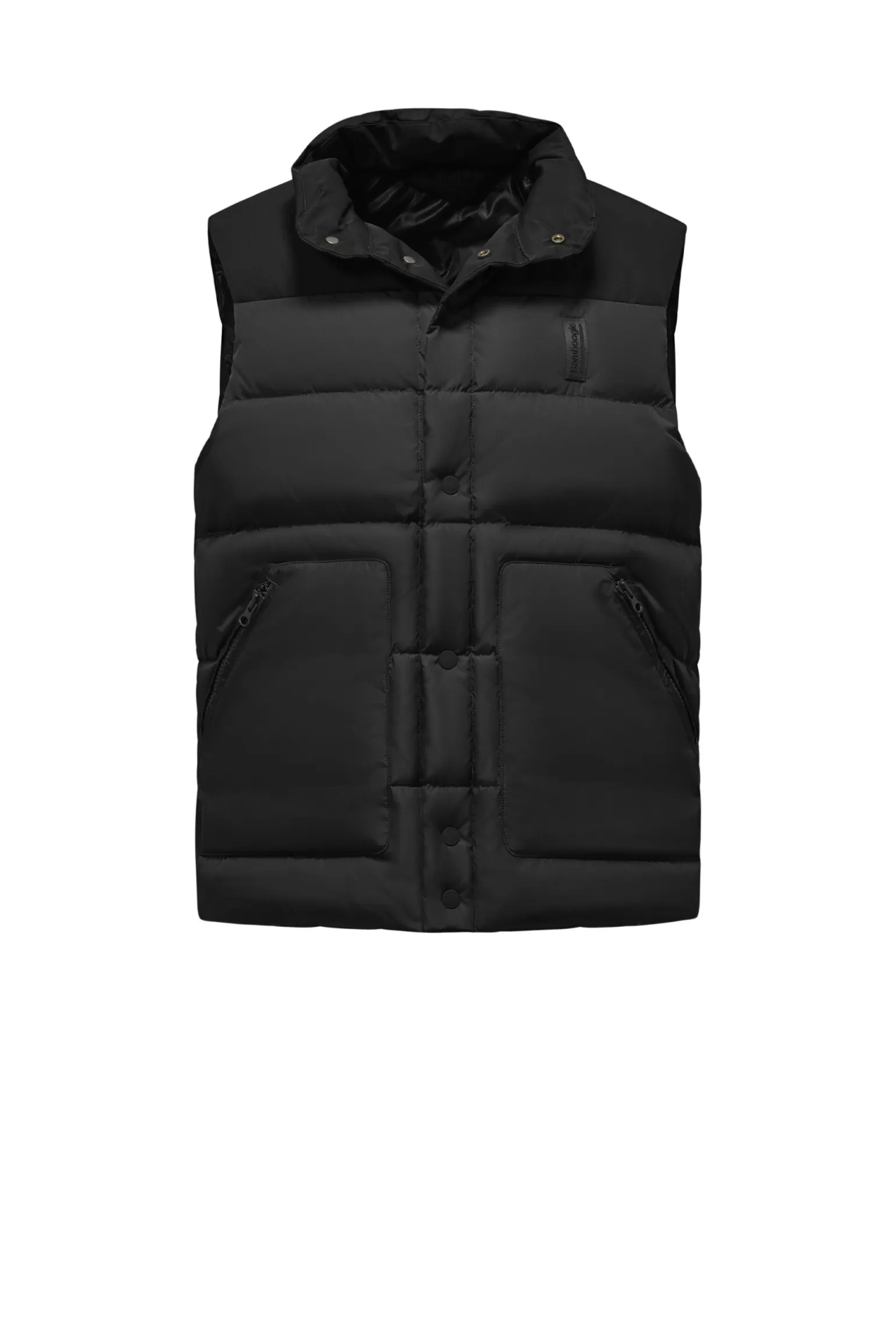 Bomboogie Vests*Bimaterial Padded Down Vest