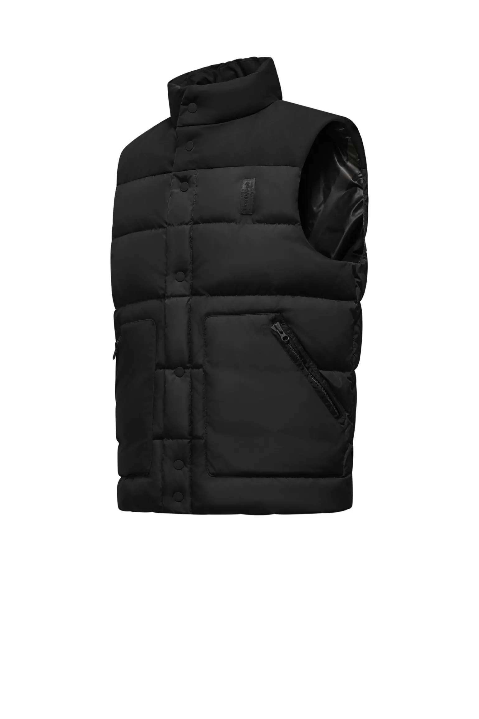 Bomboogie Vests*Bimaterial Padded Down Vest