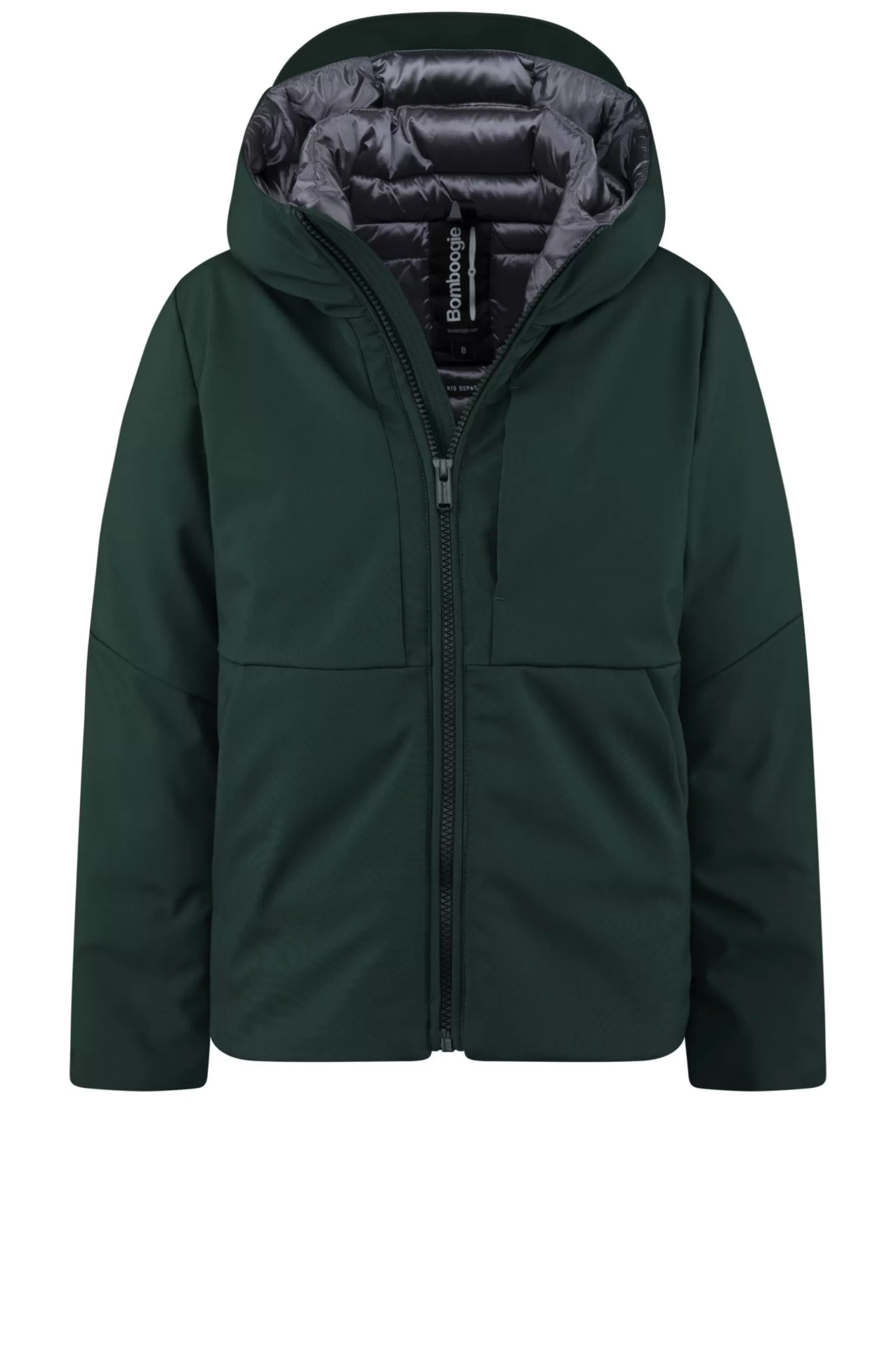 Kids/BOY Bomboogie Boy*Boy's Padded Jacket With Inner Collar In Micro-Ripstop Nylon