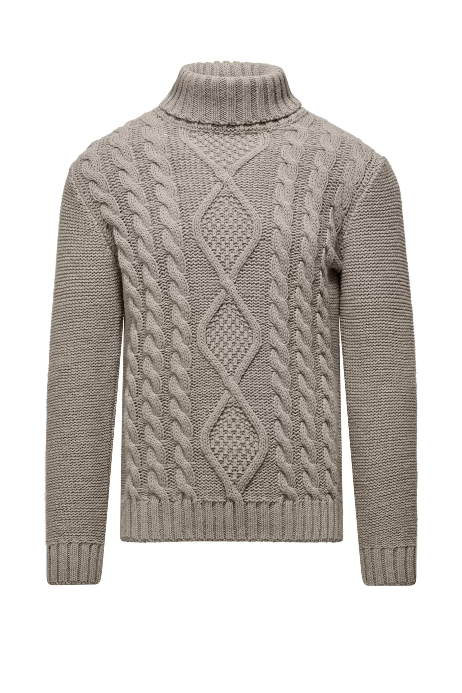 Bomboogie Sweaters & Pullovers*Cable-knit Turtleneck