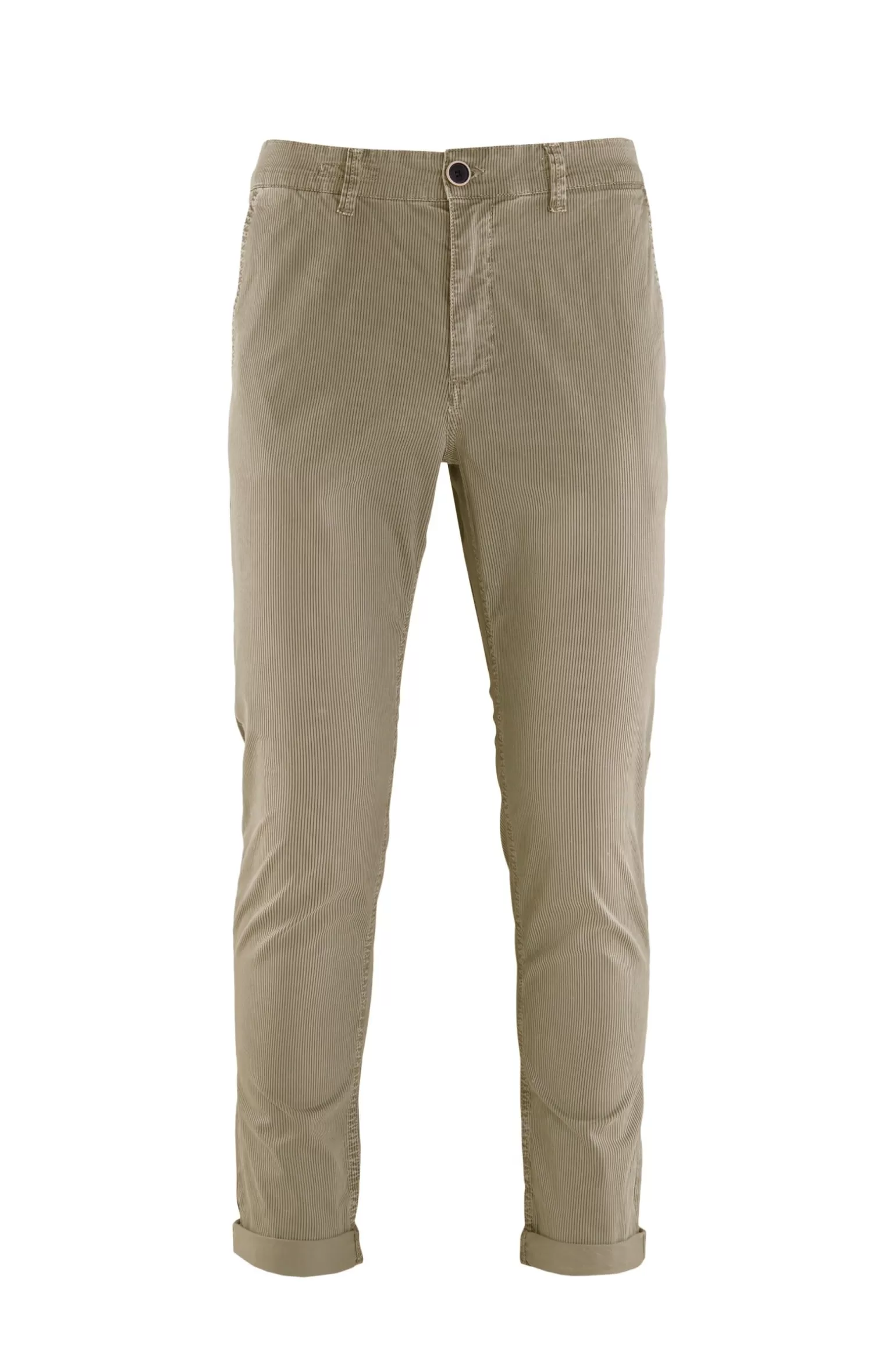 Bomboogie Pants*Chino Trousers In Striped Gabardine