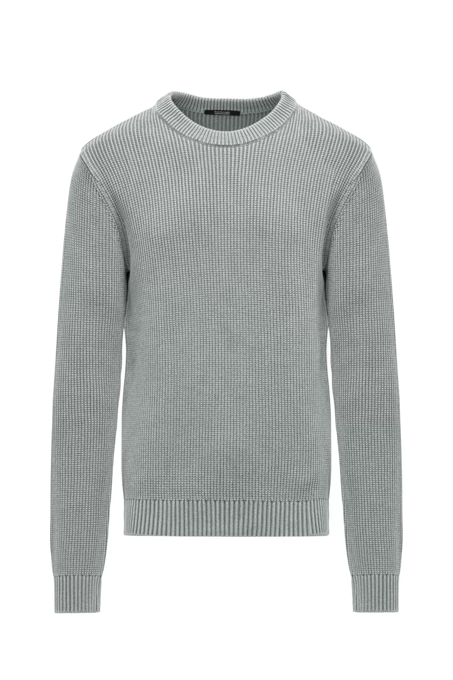 Bomboogie Sweaters & Pullovers*Cold-dyed Cotton Crew-neck Sweater