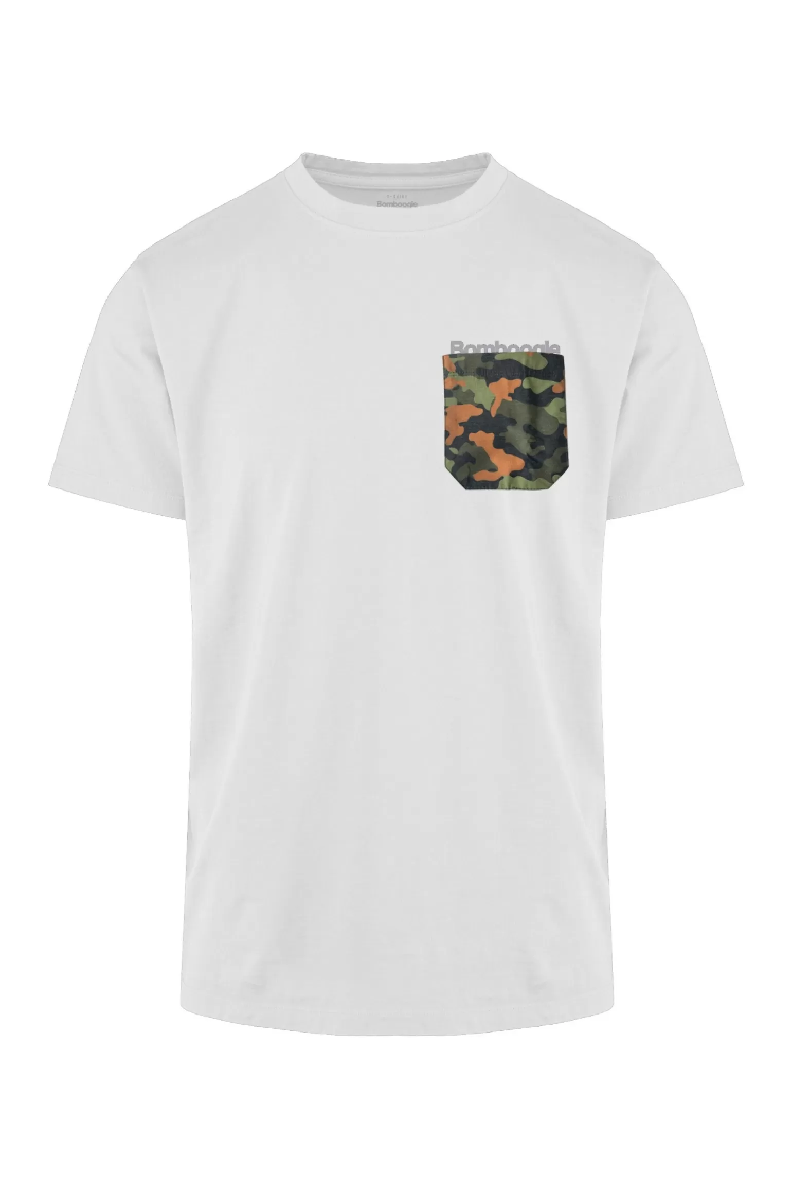 Bomboogie T-Shirts & Polos*Crew-neck T-shirt With Camo Pocket