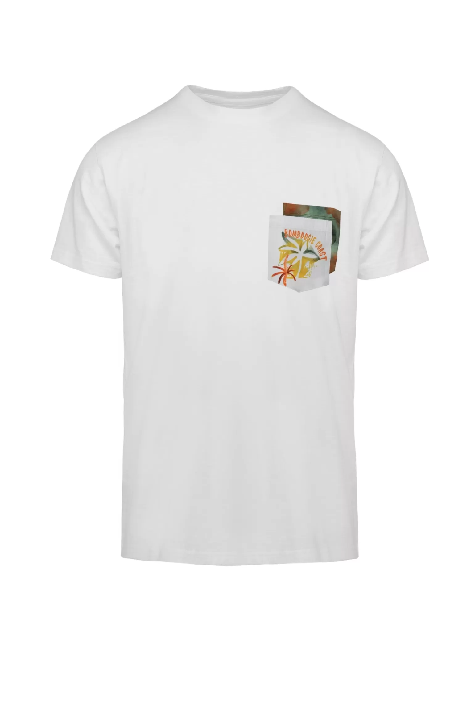 Bomboogie T-Shirts & Polos*Crew-neck T-shirt With Double Breast Pocket