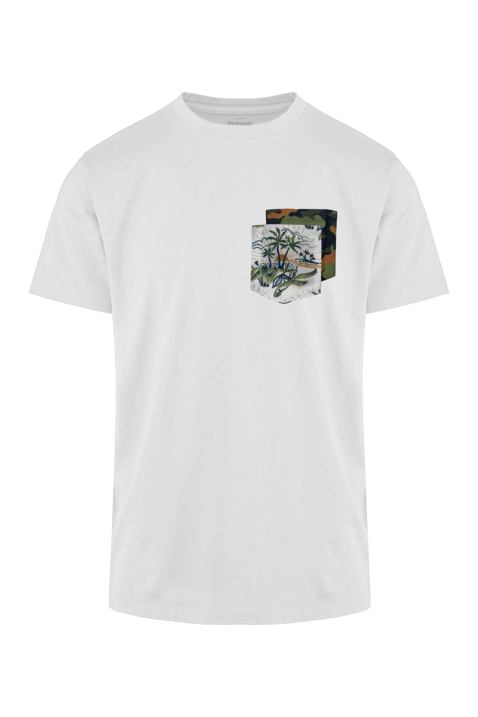 Bomboogie T-Shirts & Polos*Crew-neck T-shirt With Double Pocket