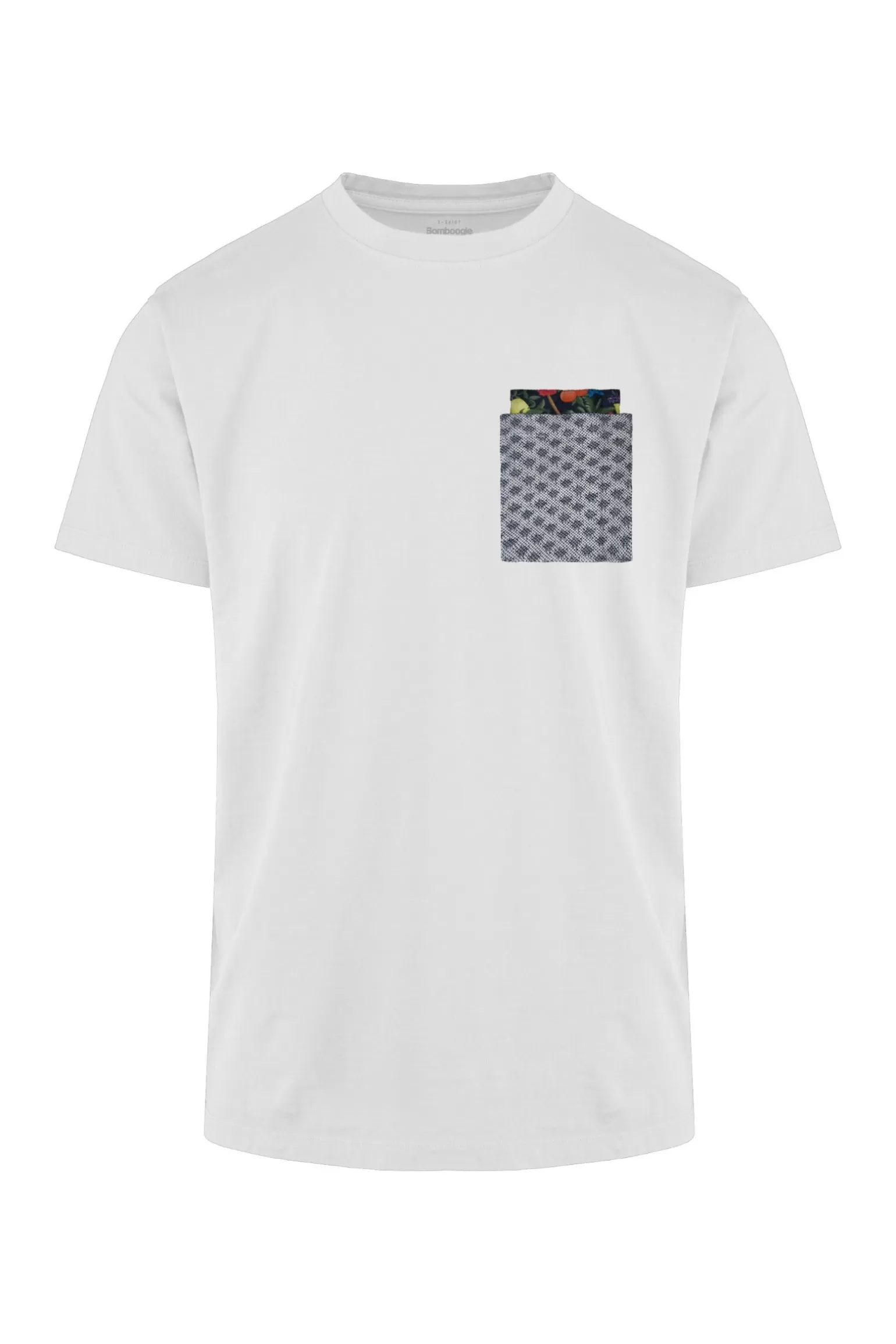 Bomboogie T-Shirts & Polos*Crew-neck T-shirt With Jacquard Pocket