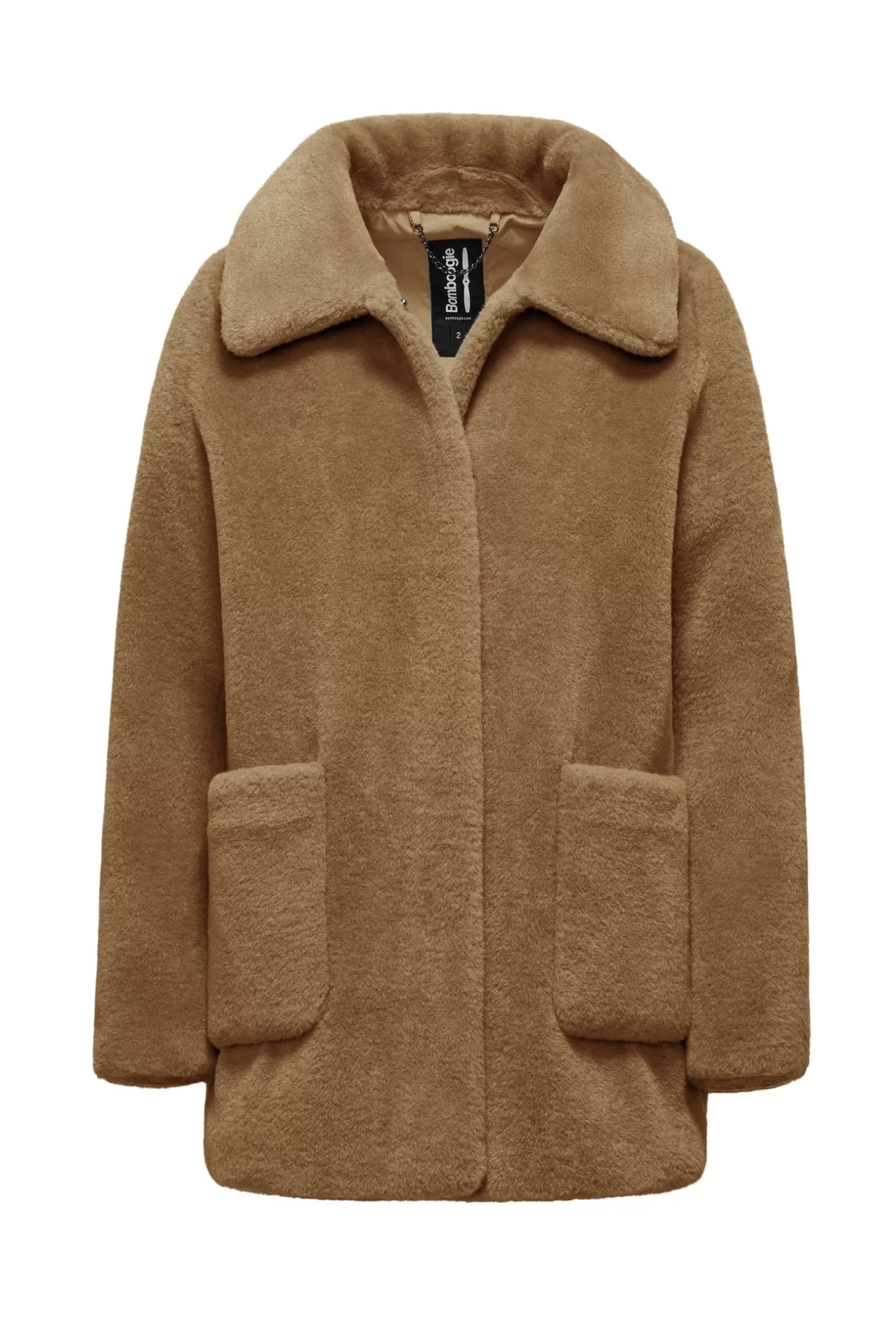 Women Bomboogie Coats*Eco Fur Coat Lapin Effect