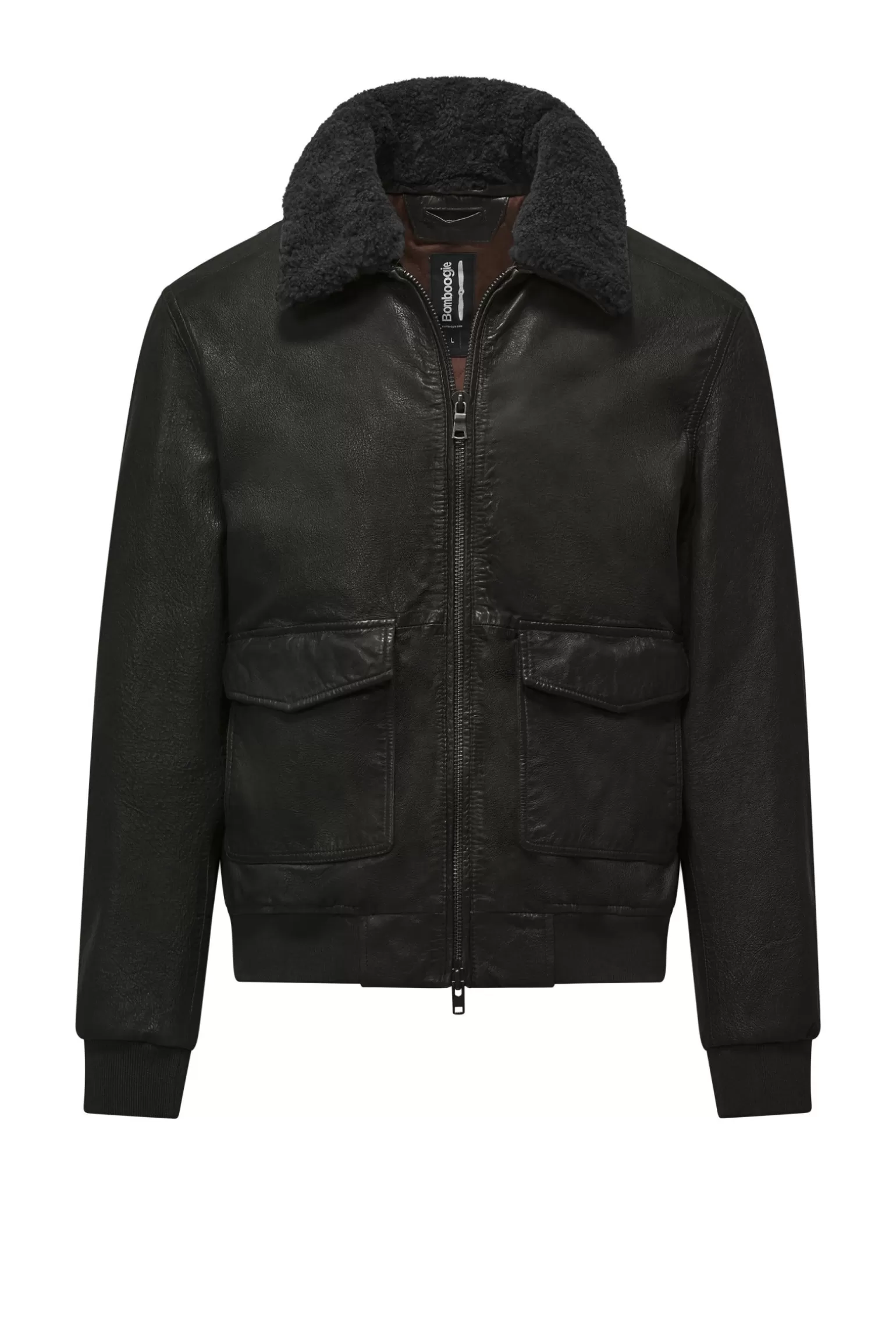 Bomboogie Leather Jackets*Genuine Leather Shearling