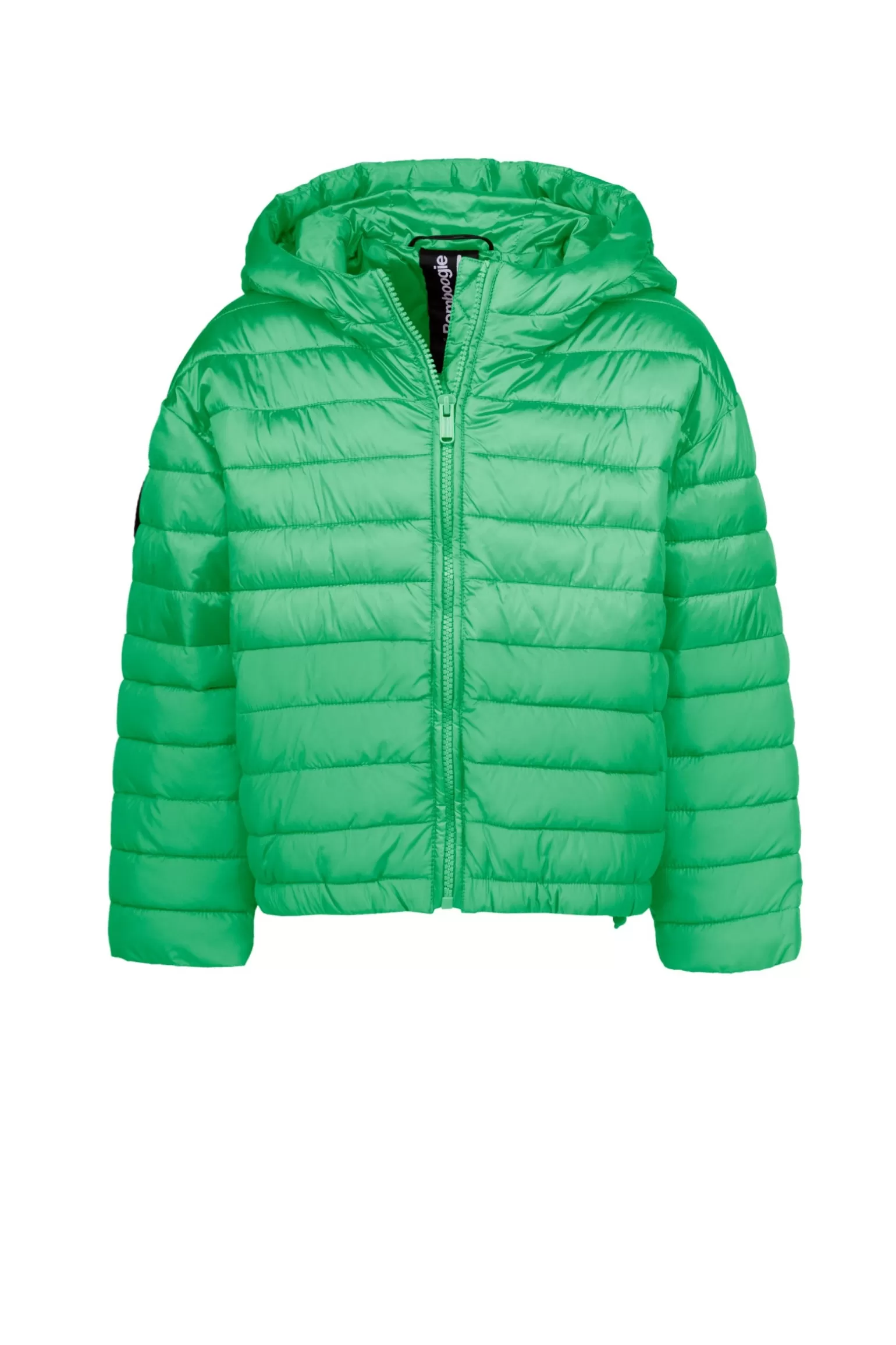 Kids Bomboogie Girl*Girl's Bimaterial Hooded Down Jacket