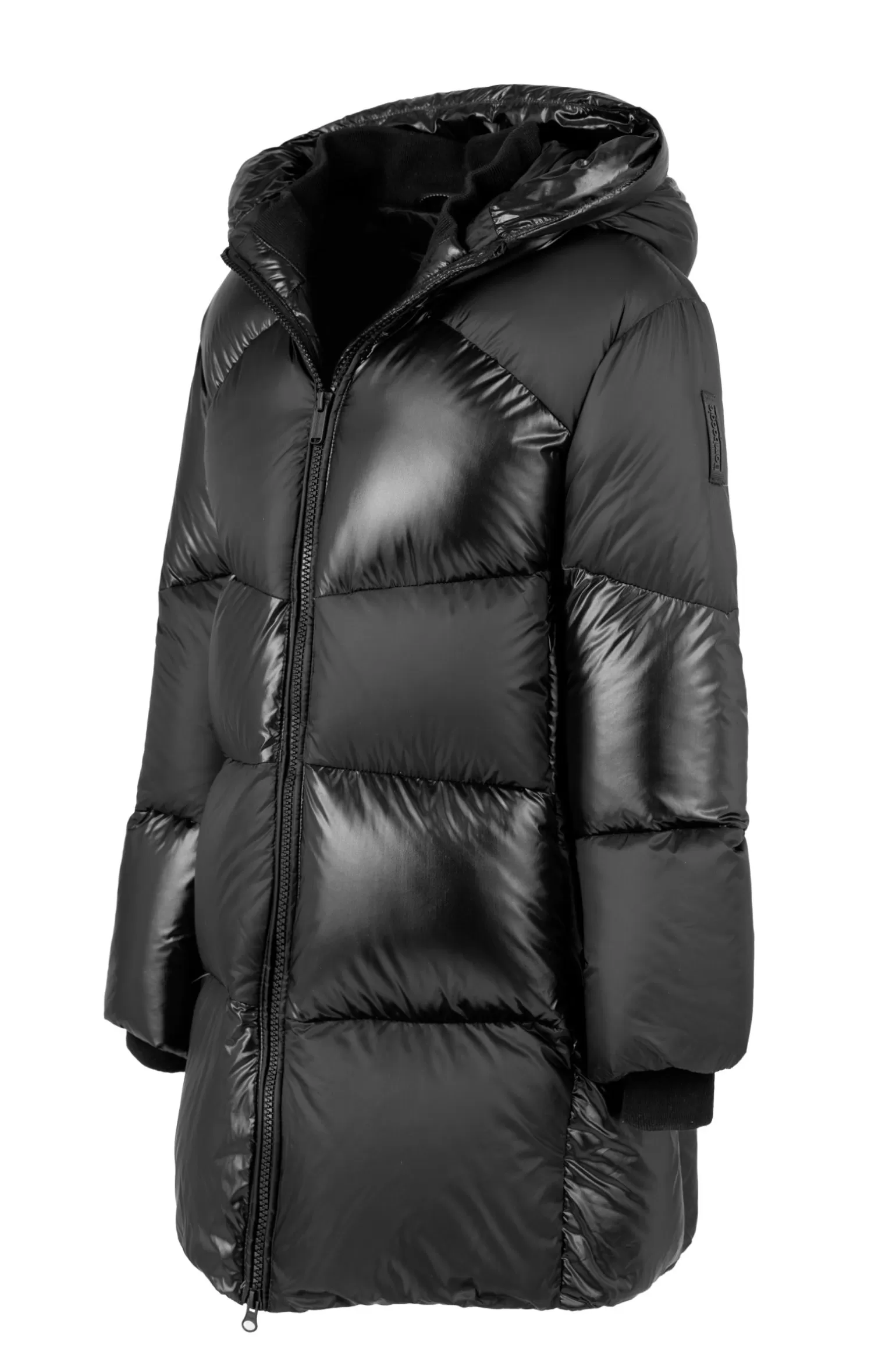 Kids Bomboogie Girl*Girls' Long Shiny And Matt Chequerboard Down Jacket