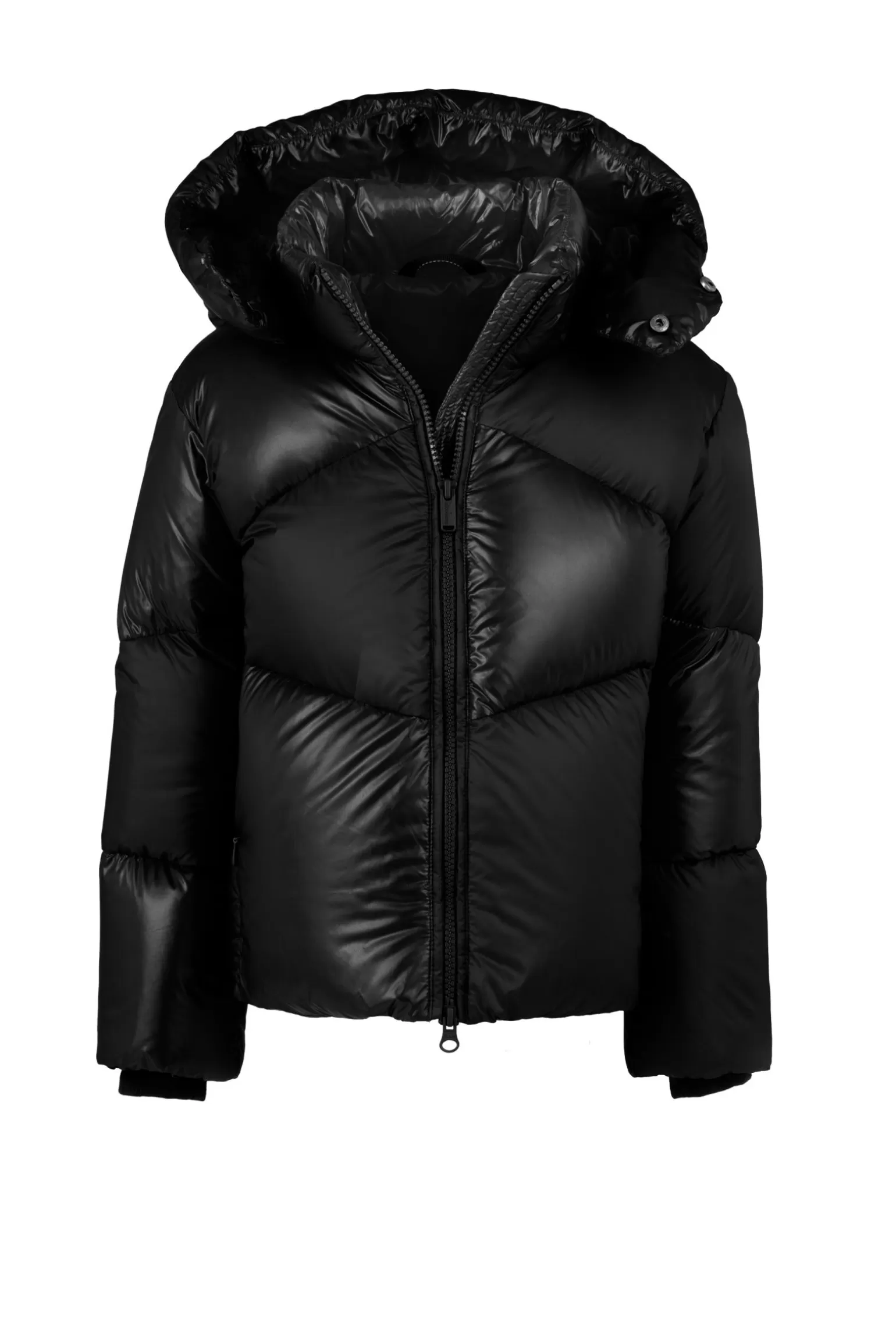 Kids Bomboogie Girl*Girls' Shiny And Matt Chequerboard Down Jacket