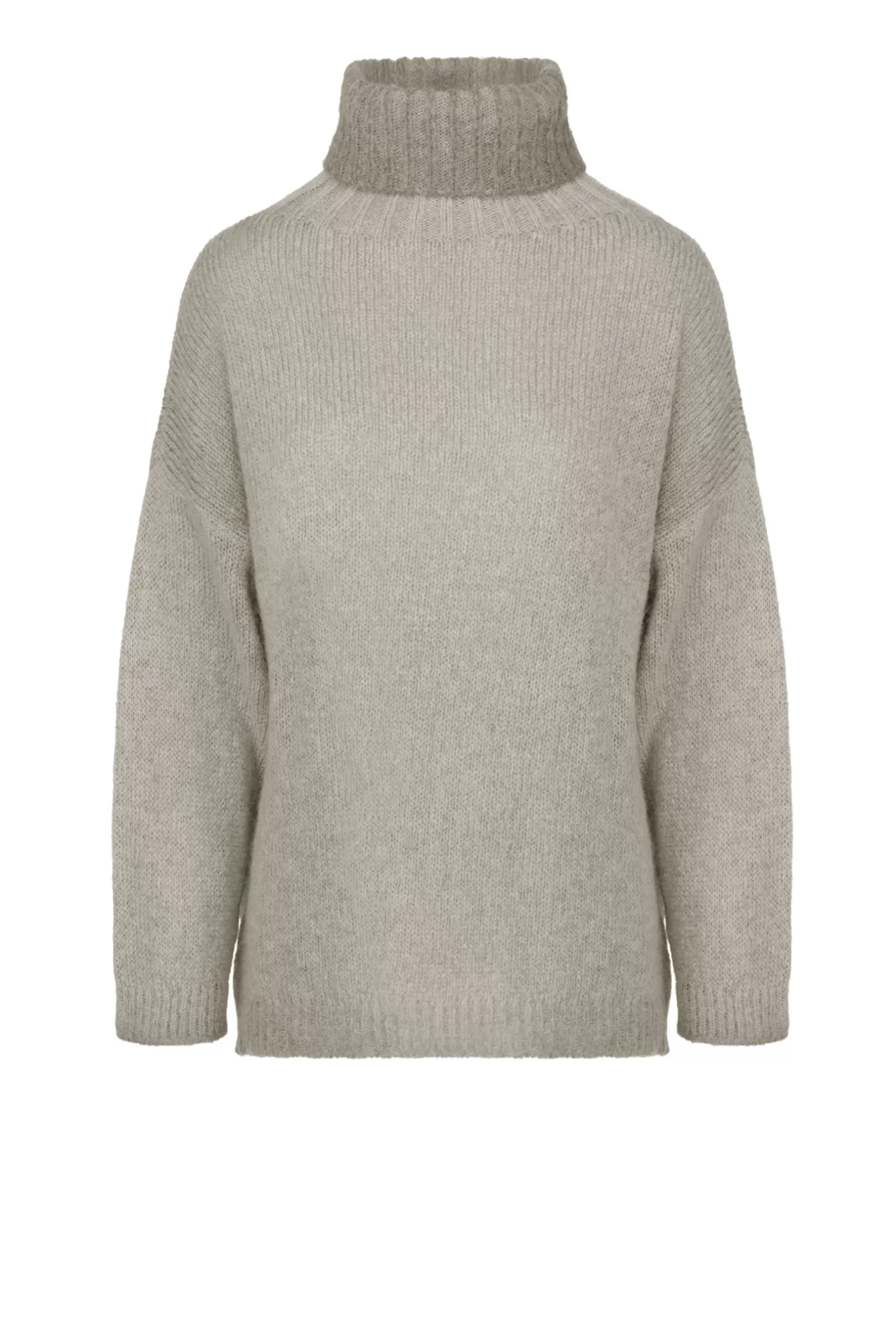 Women Bomboogie Sweaters & Pullovers*High-neck Sweater In Mohair Blend