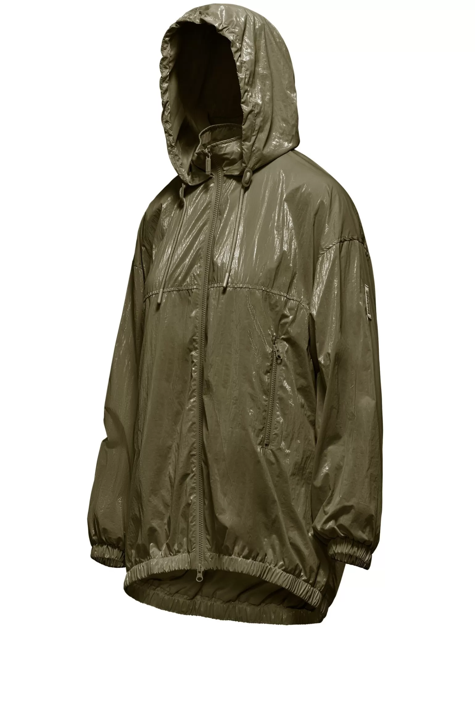 Women Bomboogie Parka*Laminated Nylon Parka With Hood