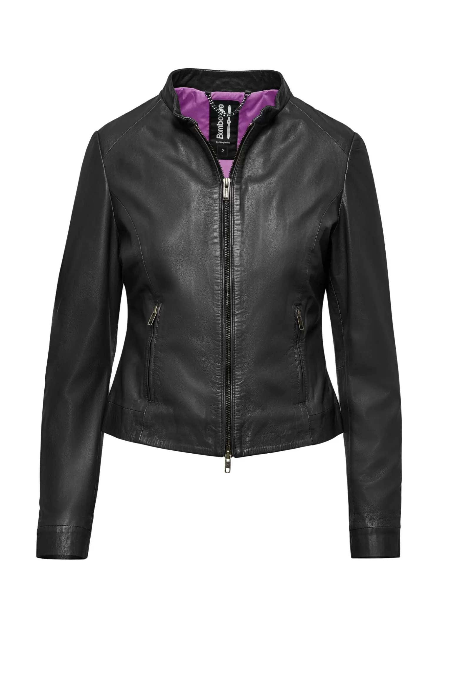 Women Bomboogie Leather Jackets*Naty Leather Jacket