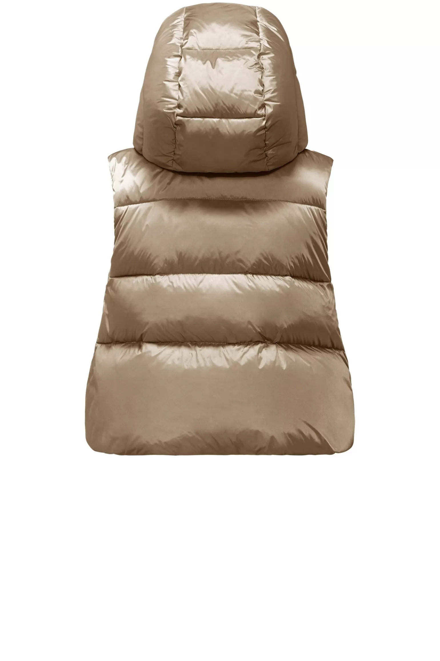 Women Bomboogie Vests*Ottawa Vest - Women's Short Down Vest In Bright Nylon