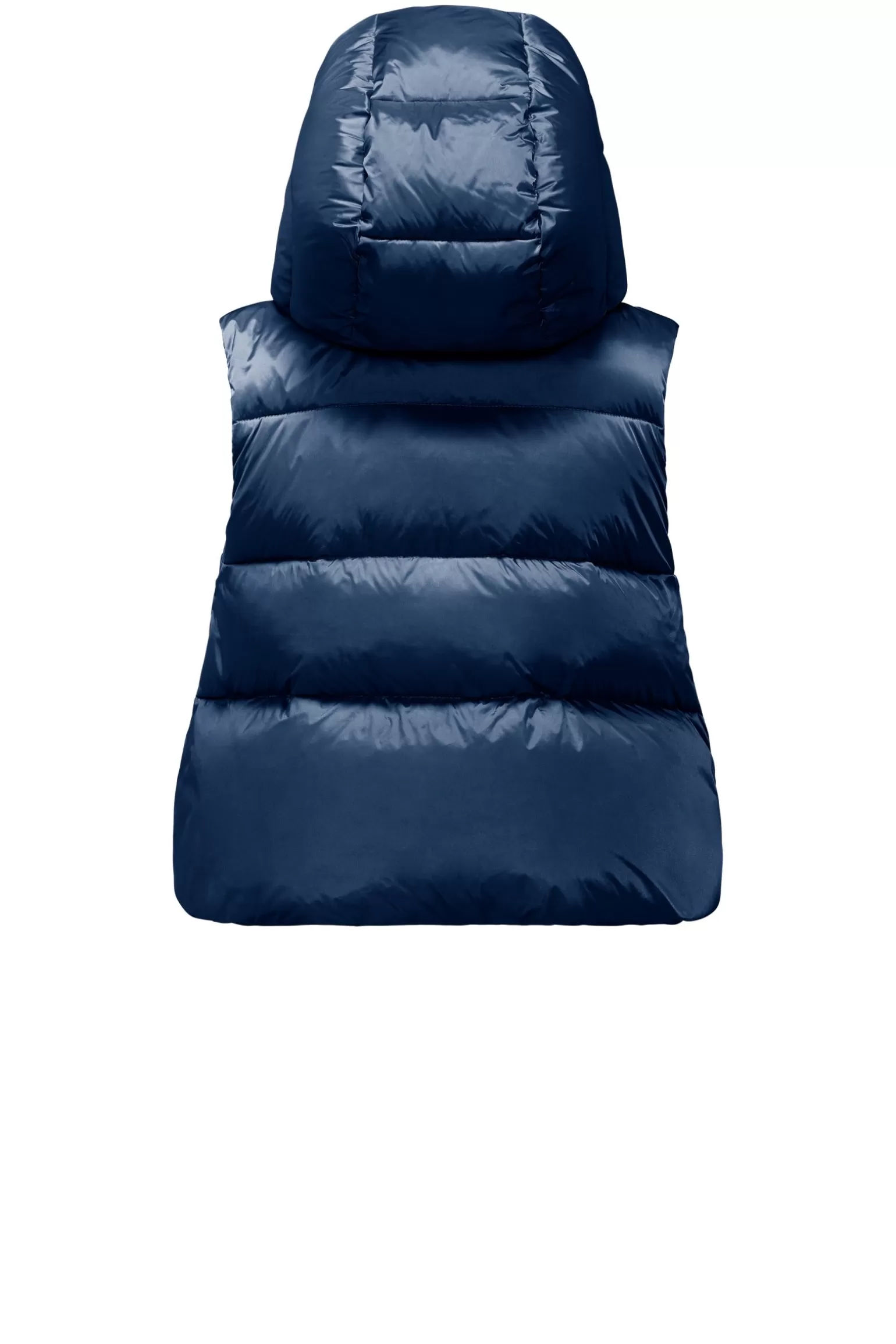 Women Bomboogie Vests*Ottawa Vest - Women's Short Down Vest In Bright Nylon