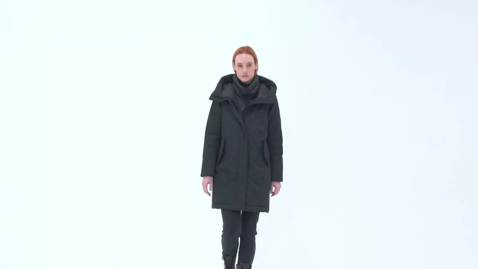 Women Bomboogie Parka*Parka With Double Collar