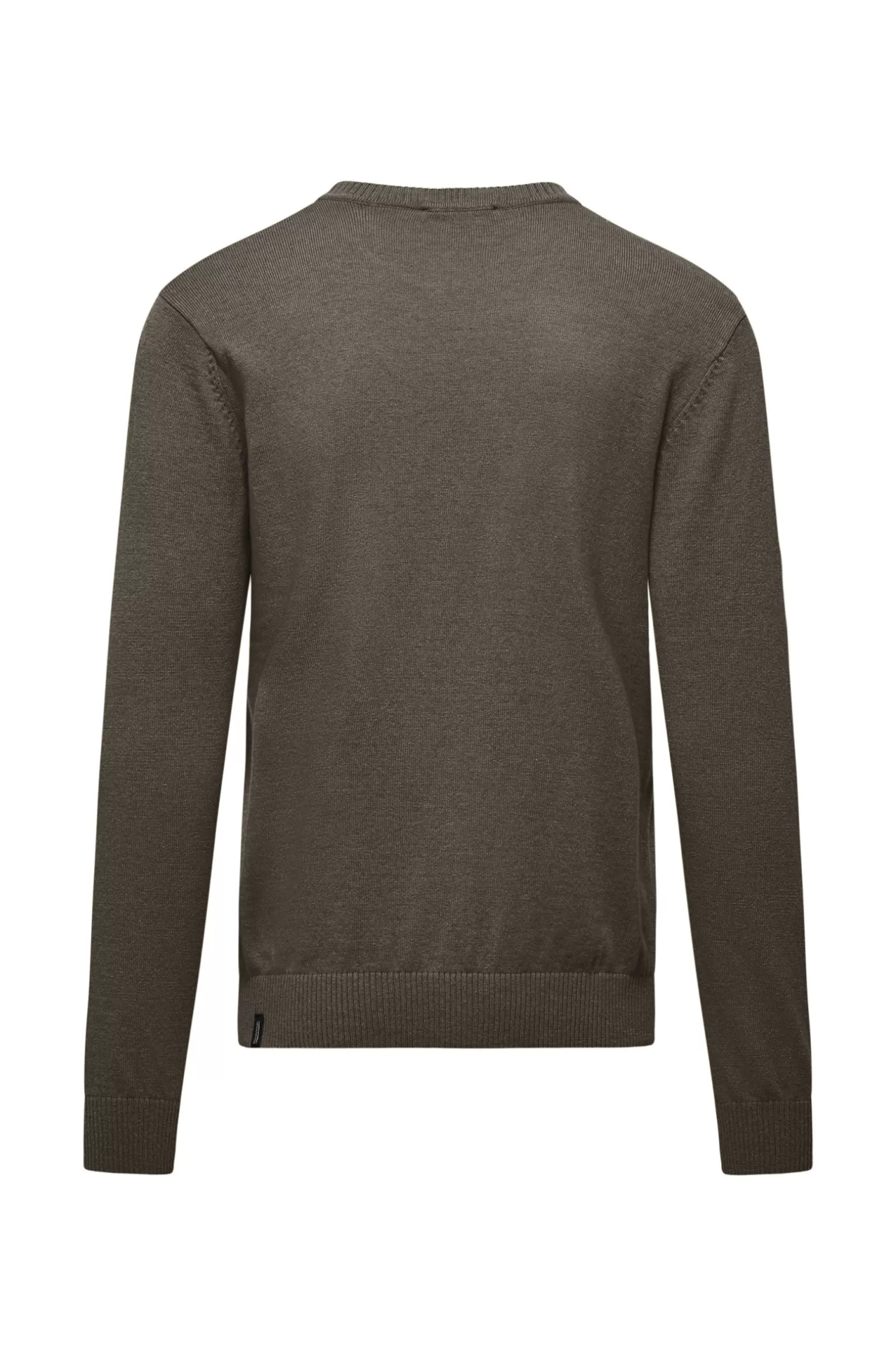 Bomboogie Sweaters & Pullovers*Plain-knit Sweater With Ribbed Neck