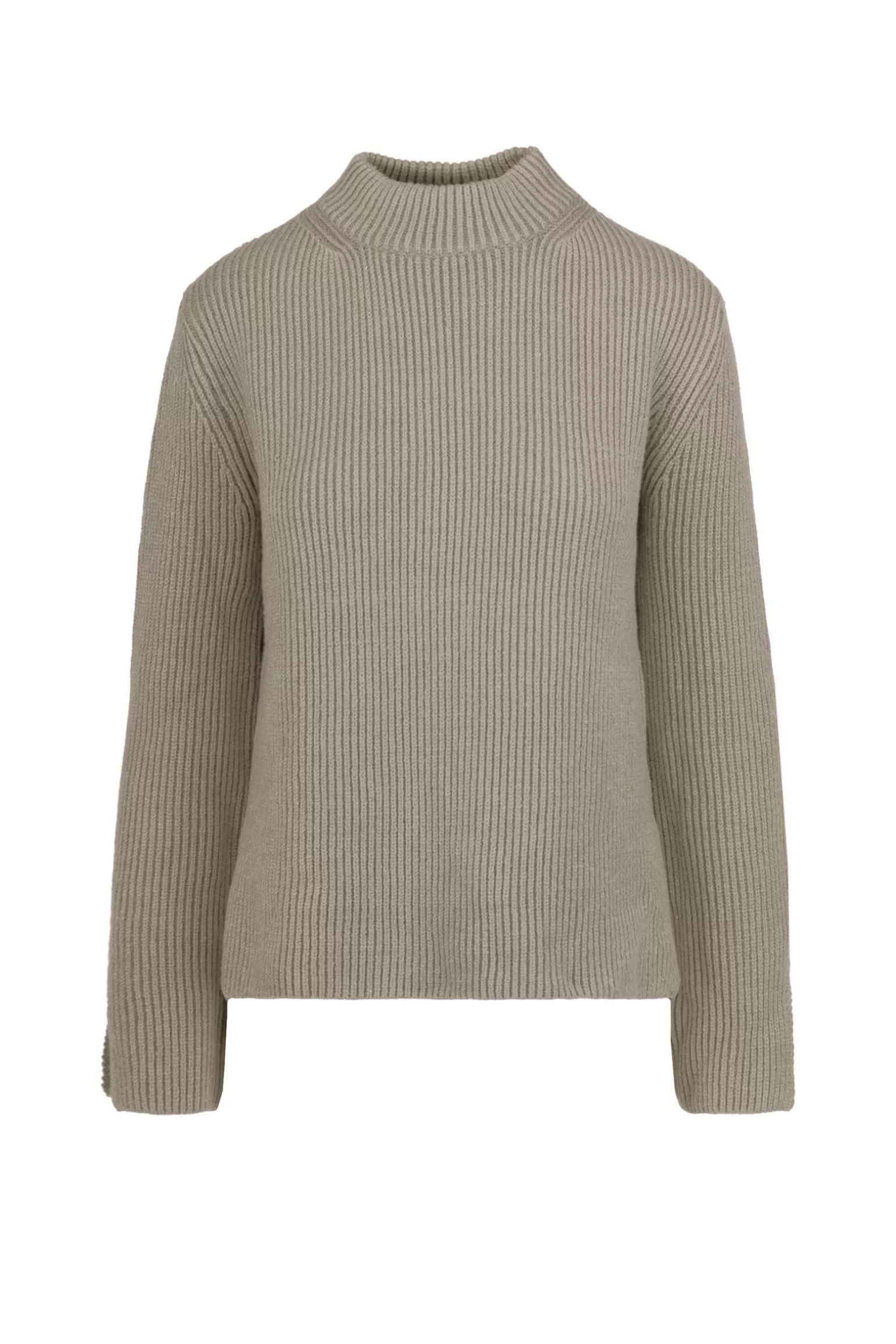 Women Bomboogie Sweaters & Pullovers*Ribbed Crew-neck Sweater In A Wool Blend