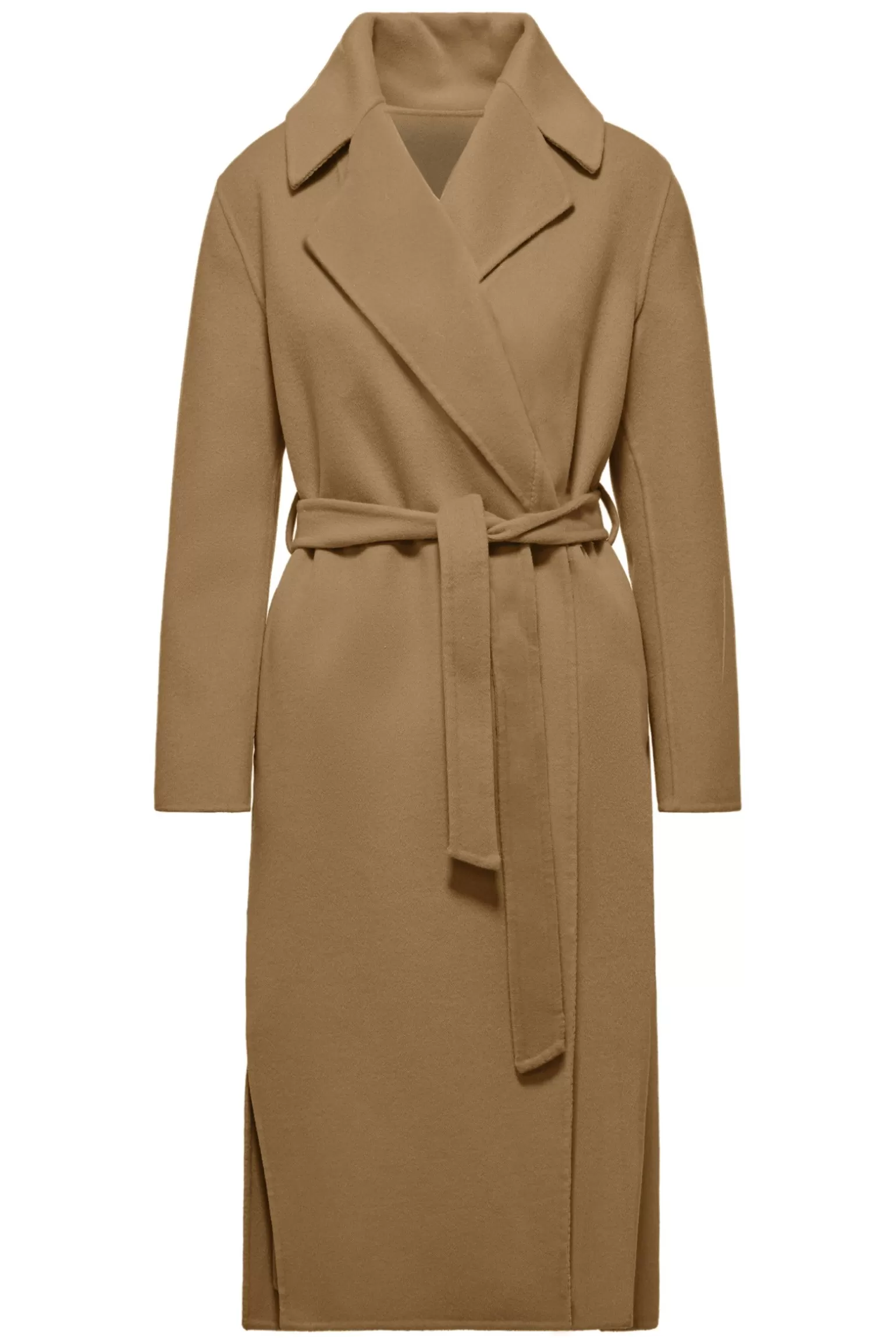 Women Bomboogie Coats*Robe-style Coat With Belt