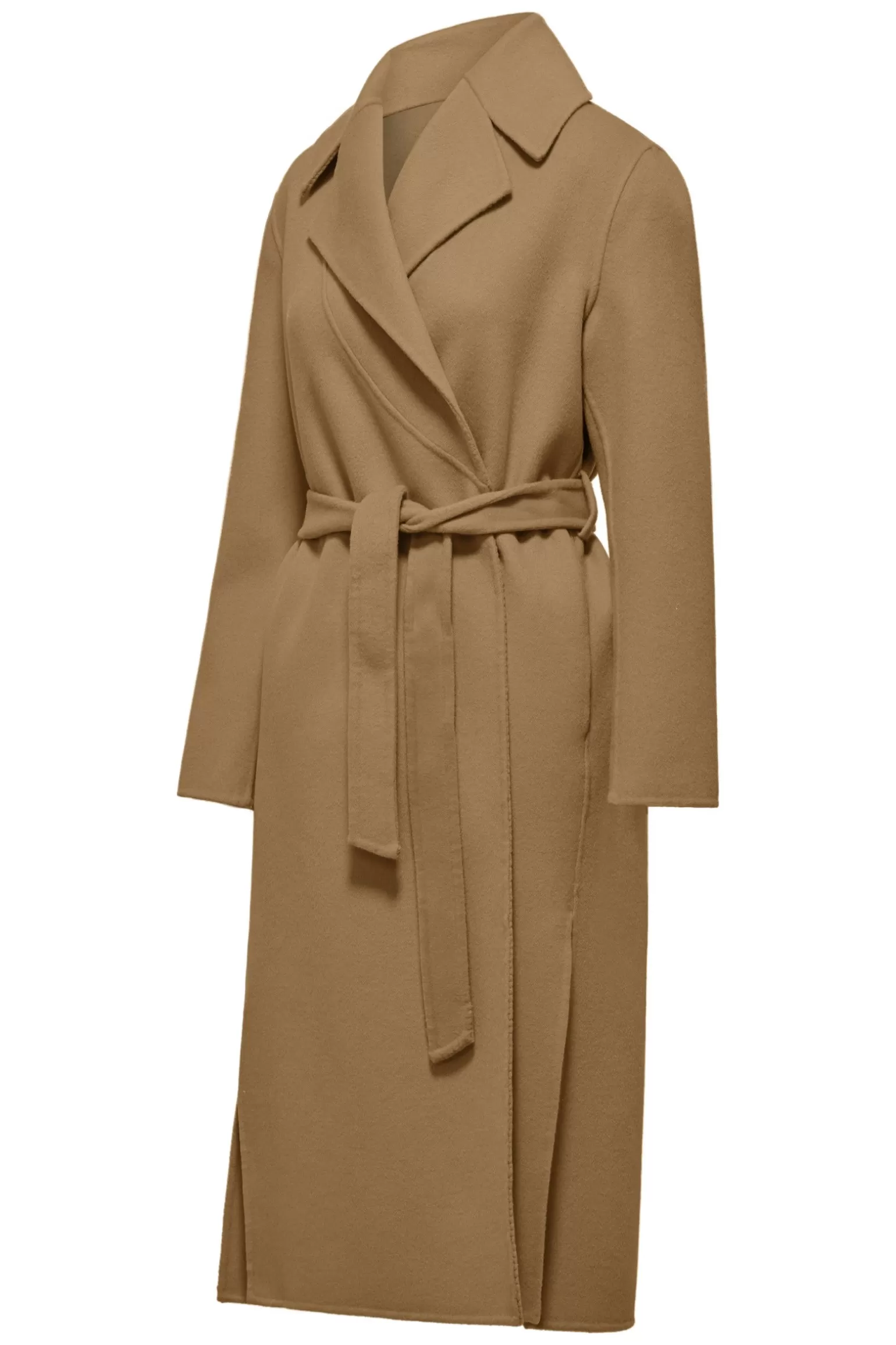 Women Bomboogie Coats*Robe-style Coat With Belt