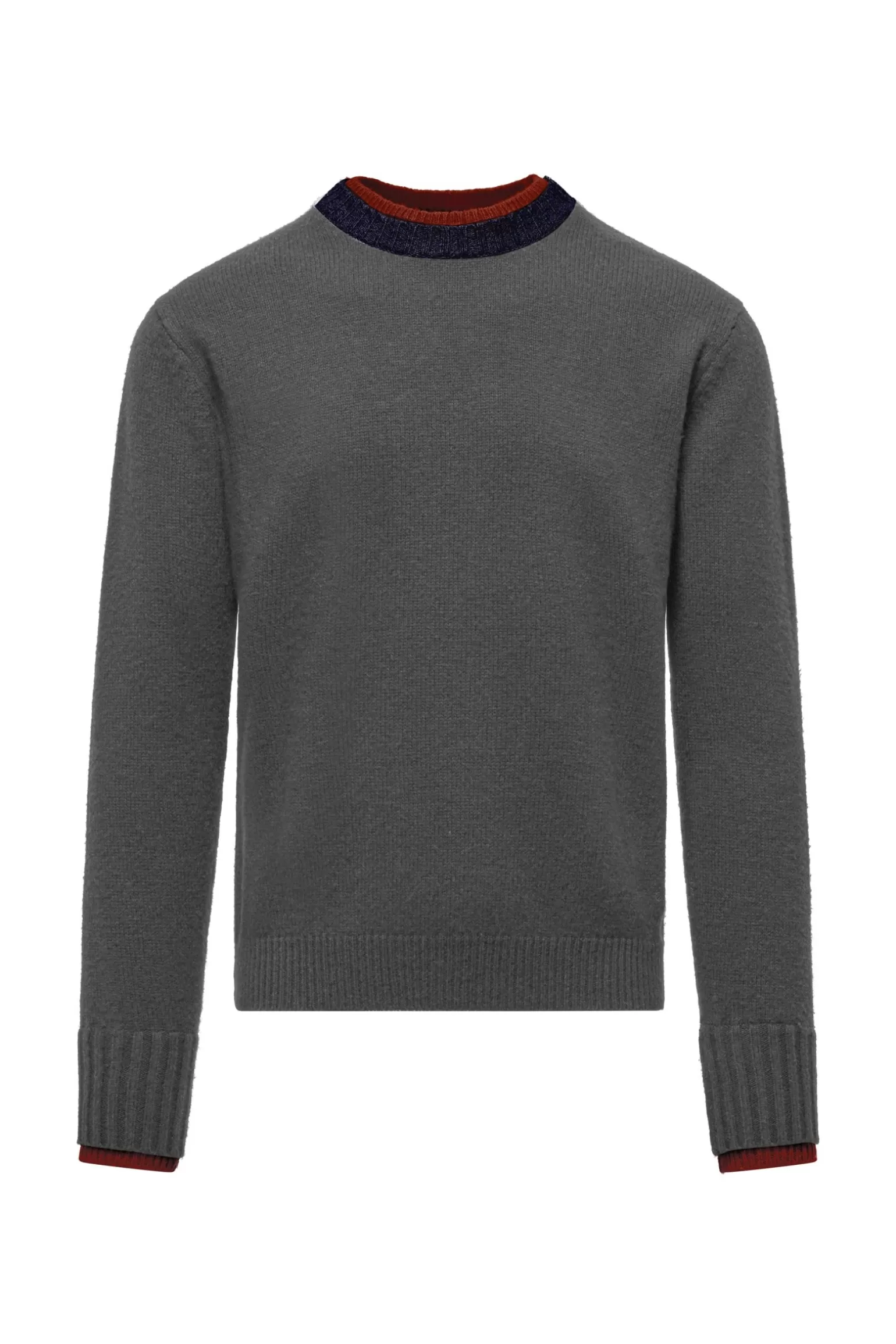 Bomboogie Sweaters & Pullovers*Shaved Wool Crew Neck With Two-Tone Profiles