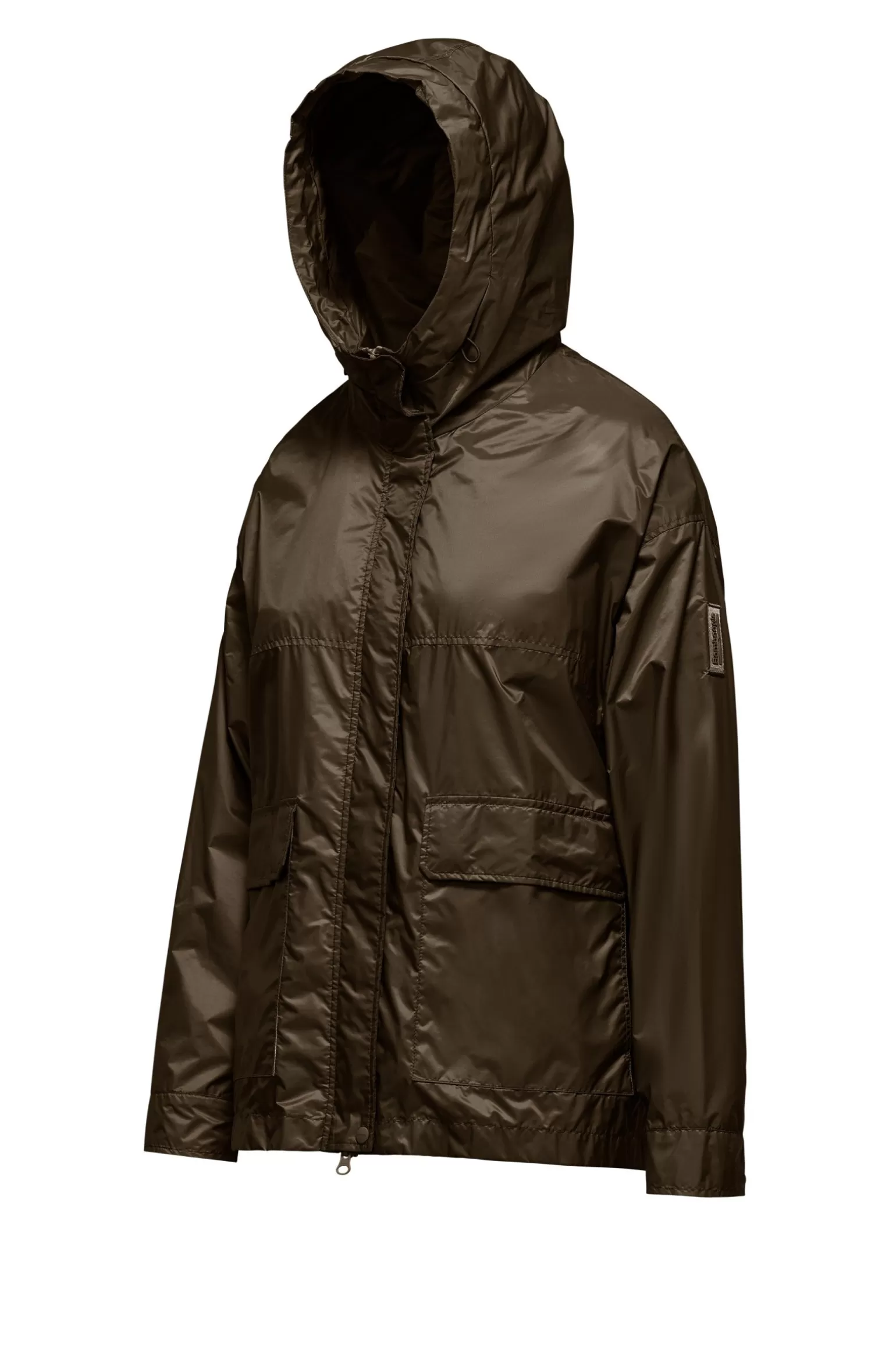 Women Bomboogie Parka*Shiny Nylon Short Parka