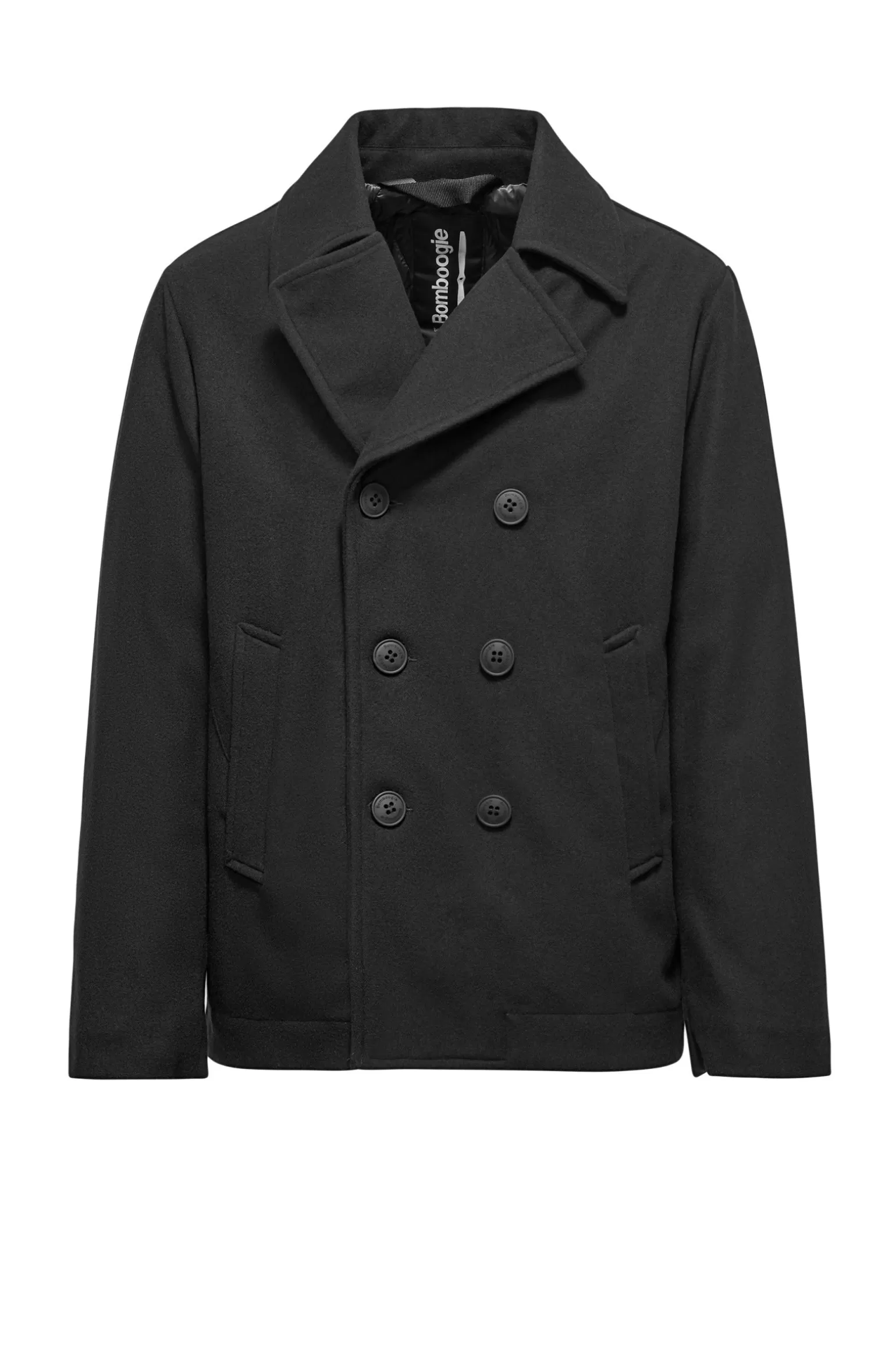 Bomboogie Coats*Short Double-breasted Coat