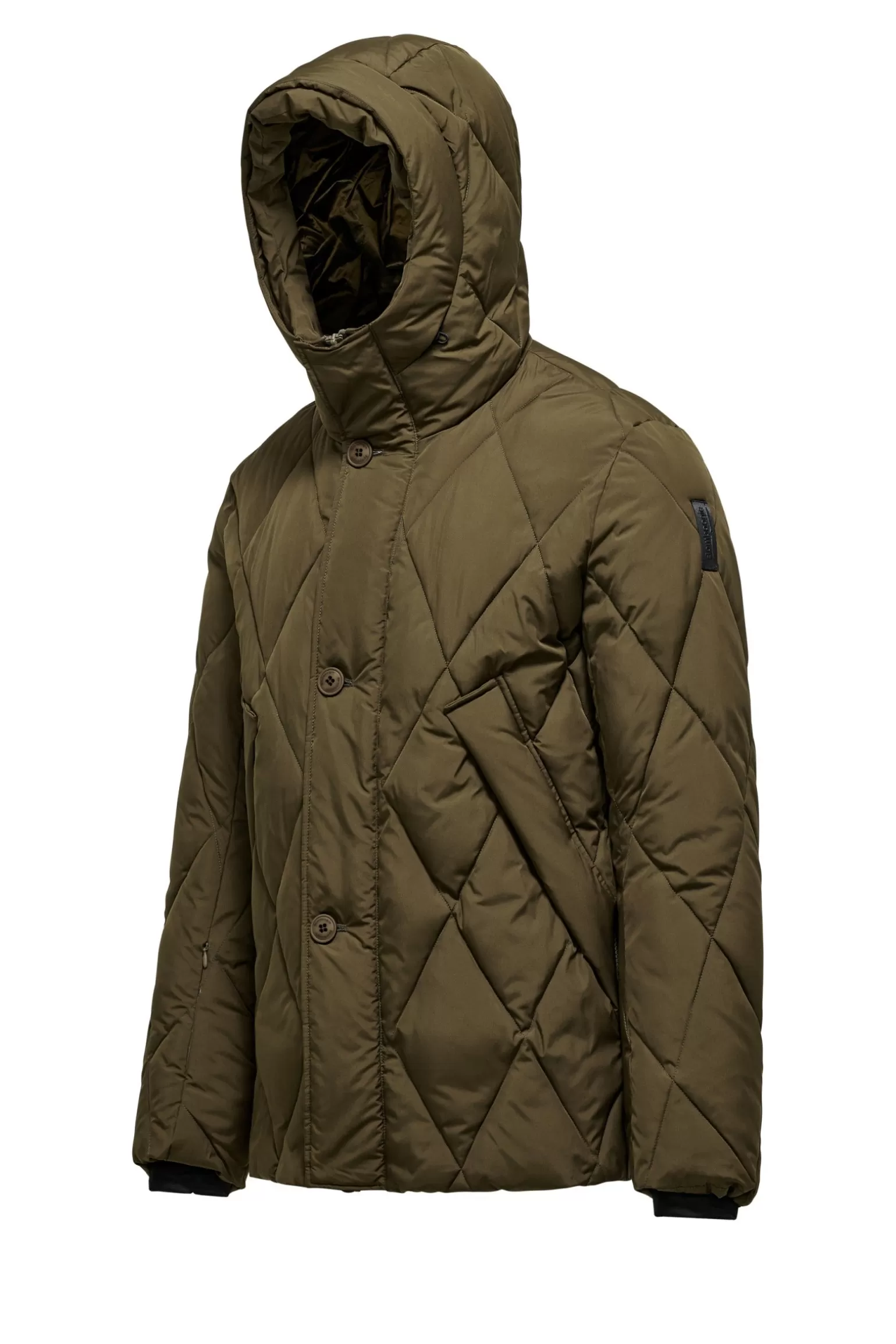 Bomboogie Parka*Short Parka With Diamond Quilting