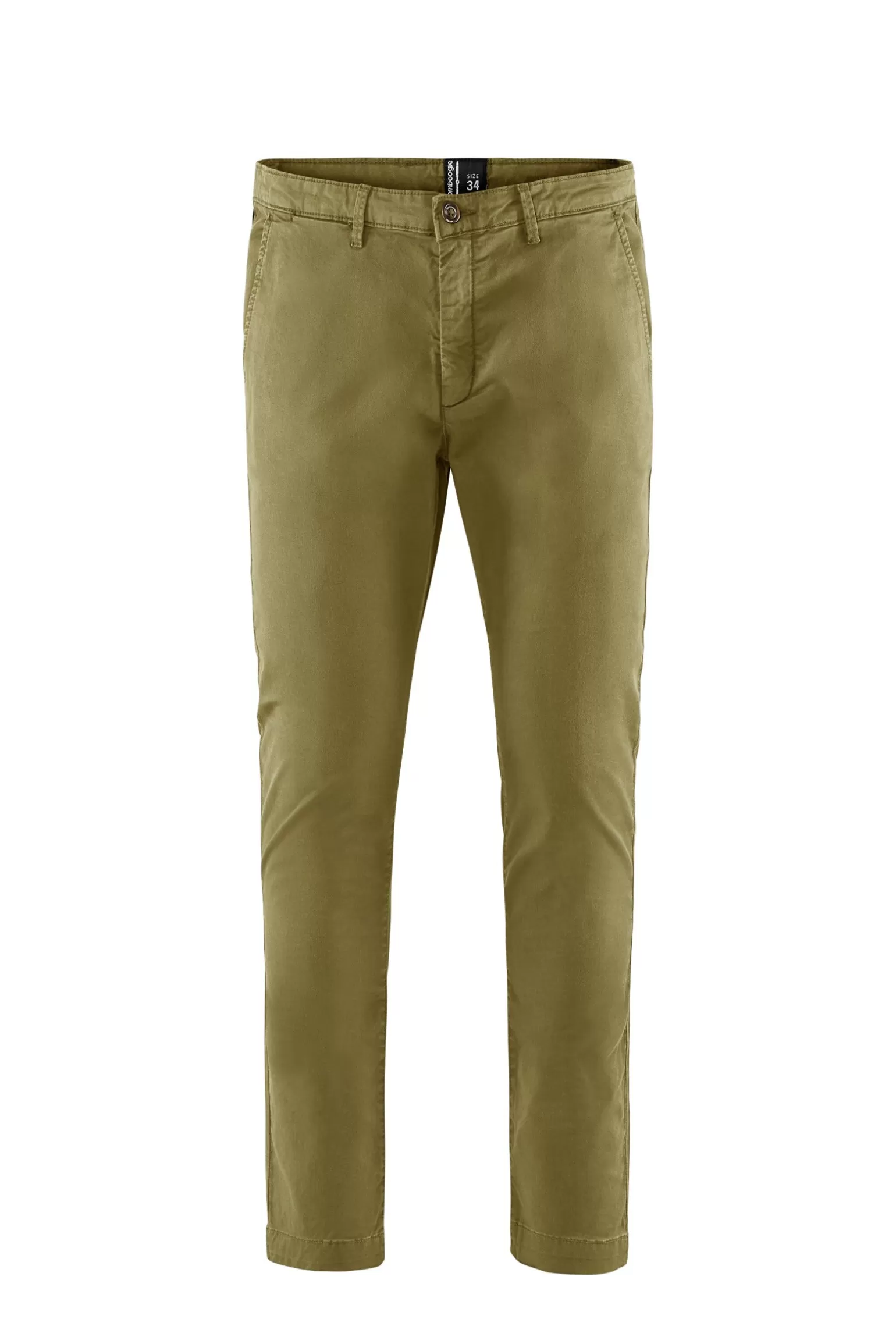 Bomboogie Pants*Slim Fit Gabardine Chino Pants