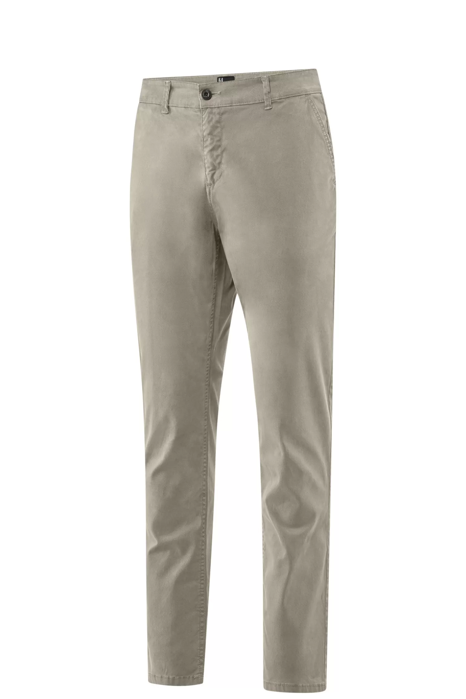 Bomboogie Pants*Spy Slim Fit Pants In Stretch Cotton Satin