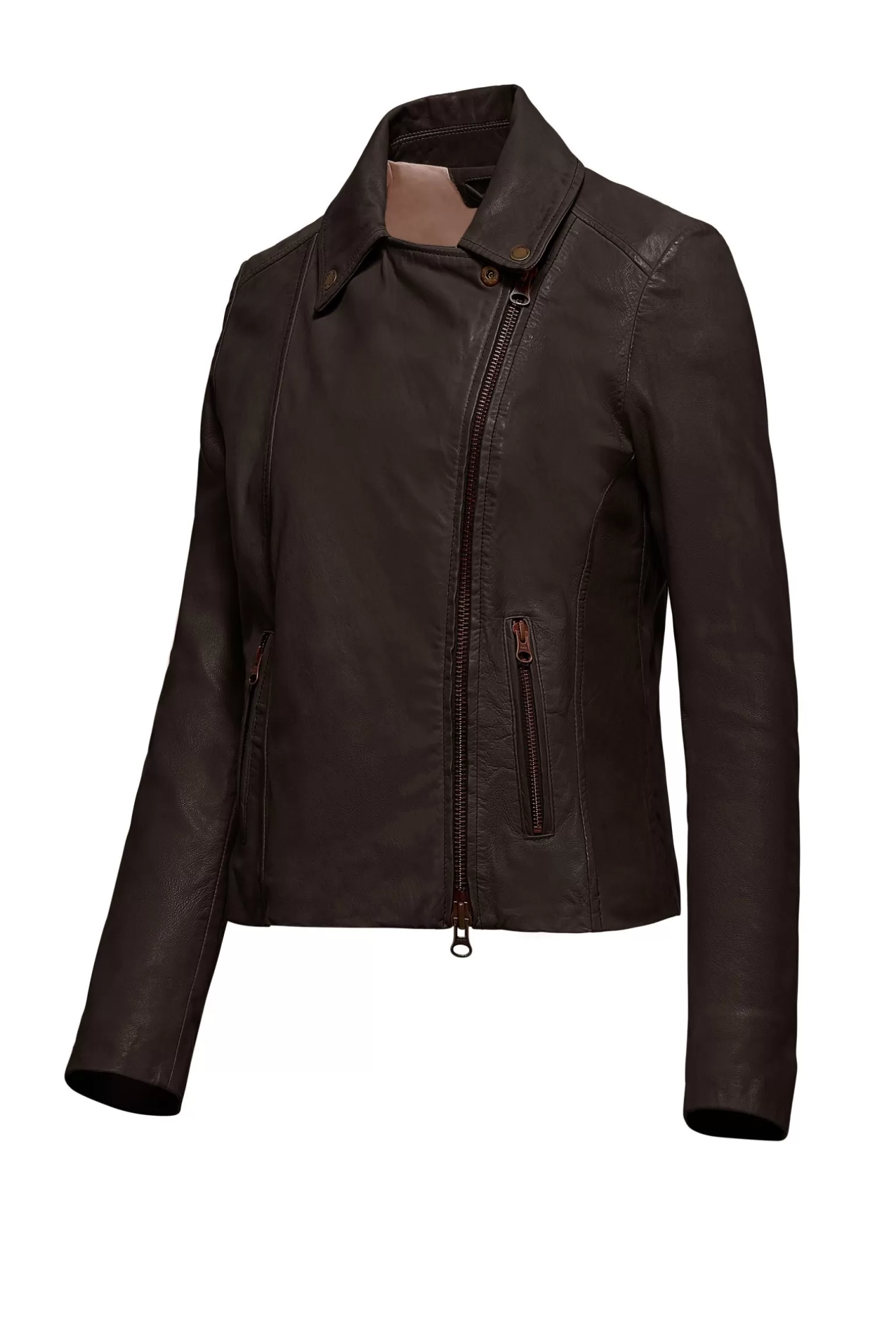 Women Bomboogie Leather Jackets*Tiss Leather Biker Jacket