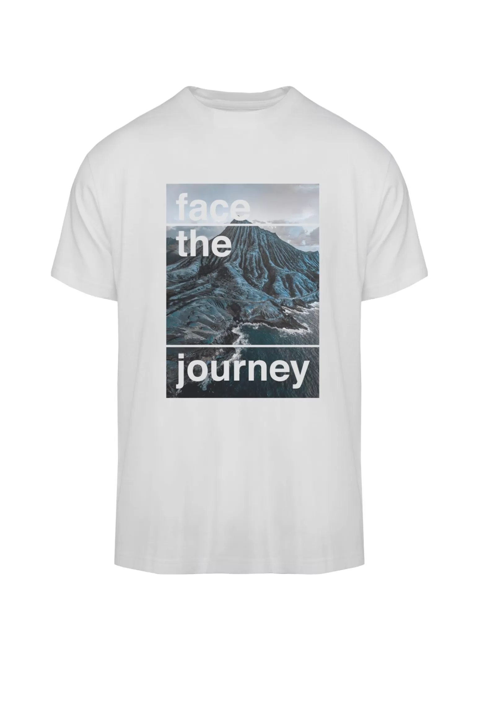 Bomboogie T-Shirts & Polos*T-shirt With Face The Journey Print