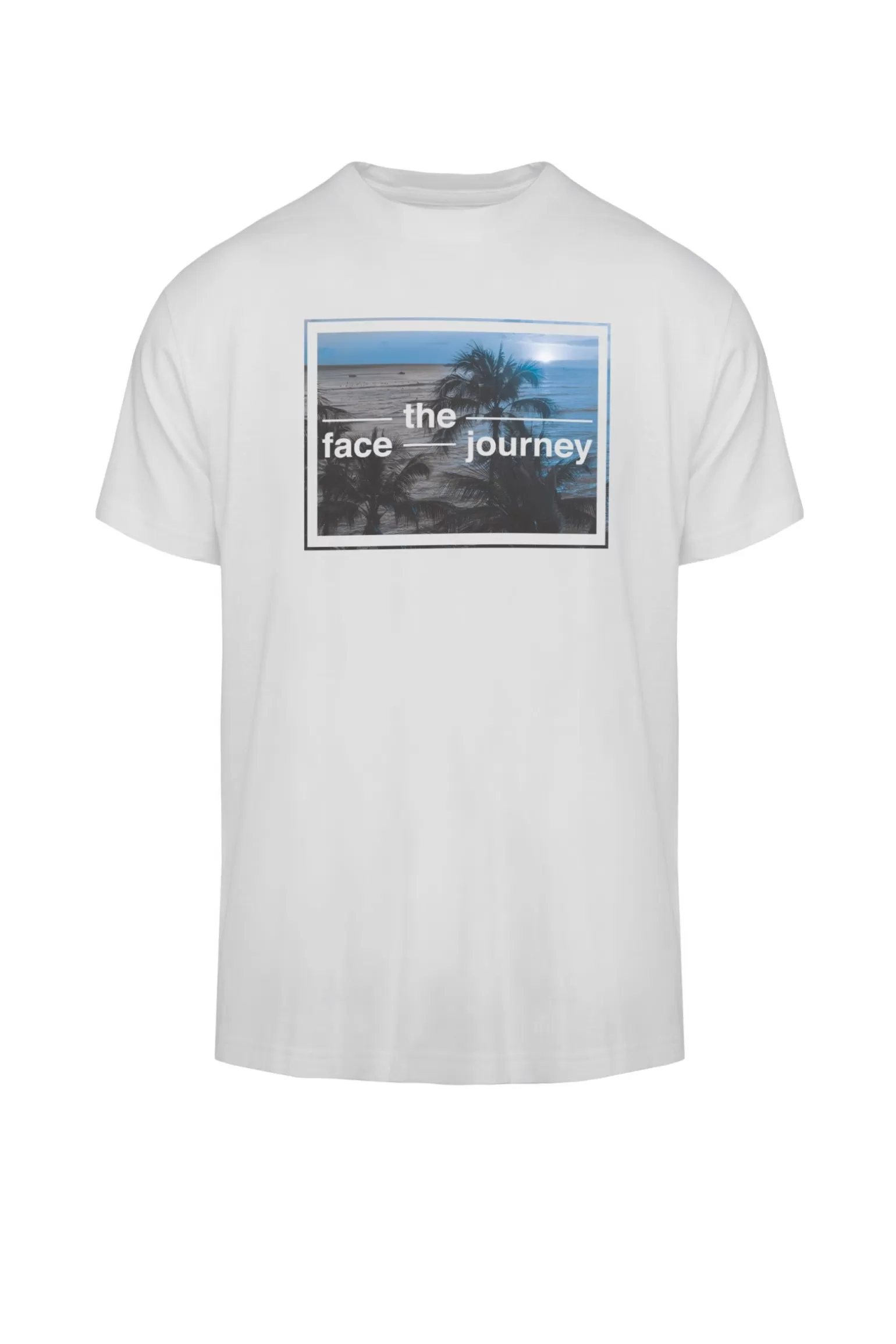 Bomboogie T-Shirts & Polos*T-shirt With Face The Journey Print