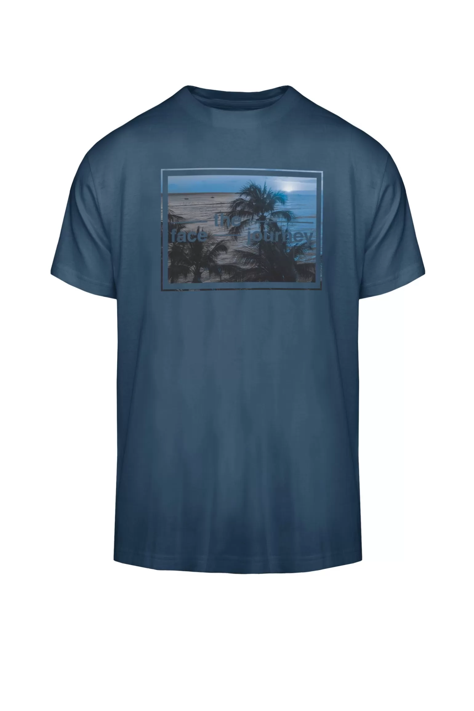 Bomboogie T-Shirts & Polos*T-shirt With Face The Journey Print