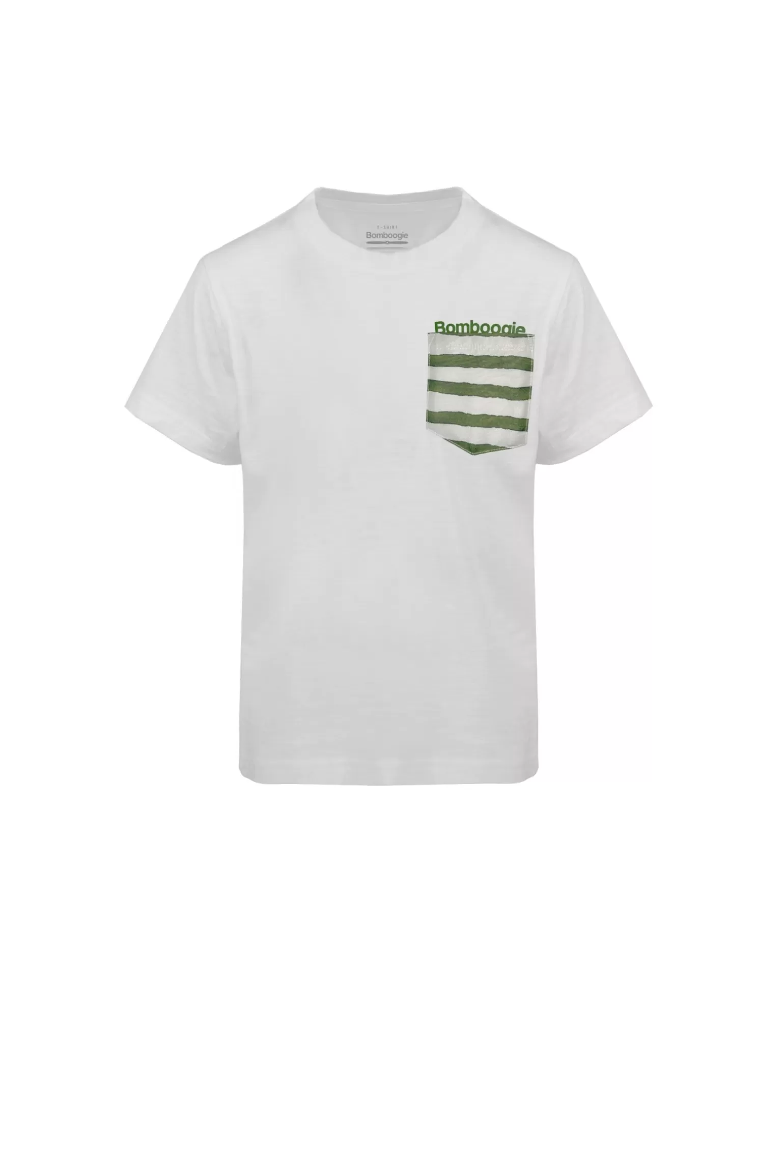 Kids/BOY Bomboogie Boy | Apparel & Accessories*T-Shirt With Striped Pocket