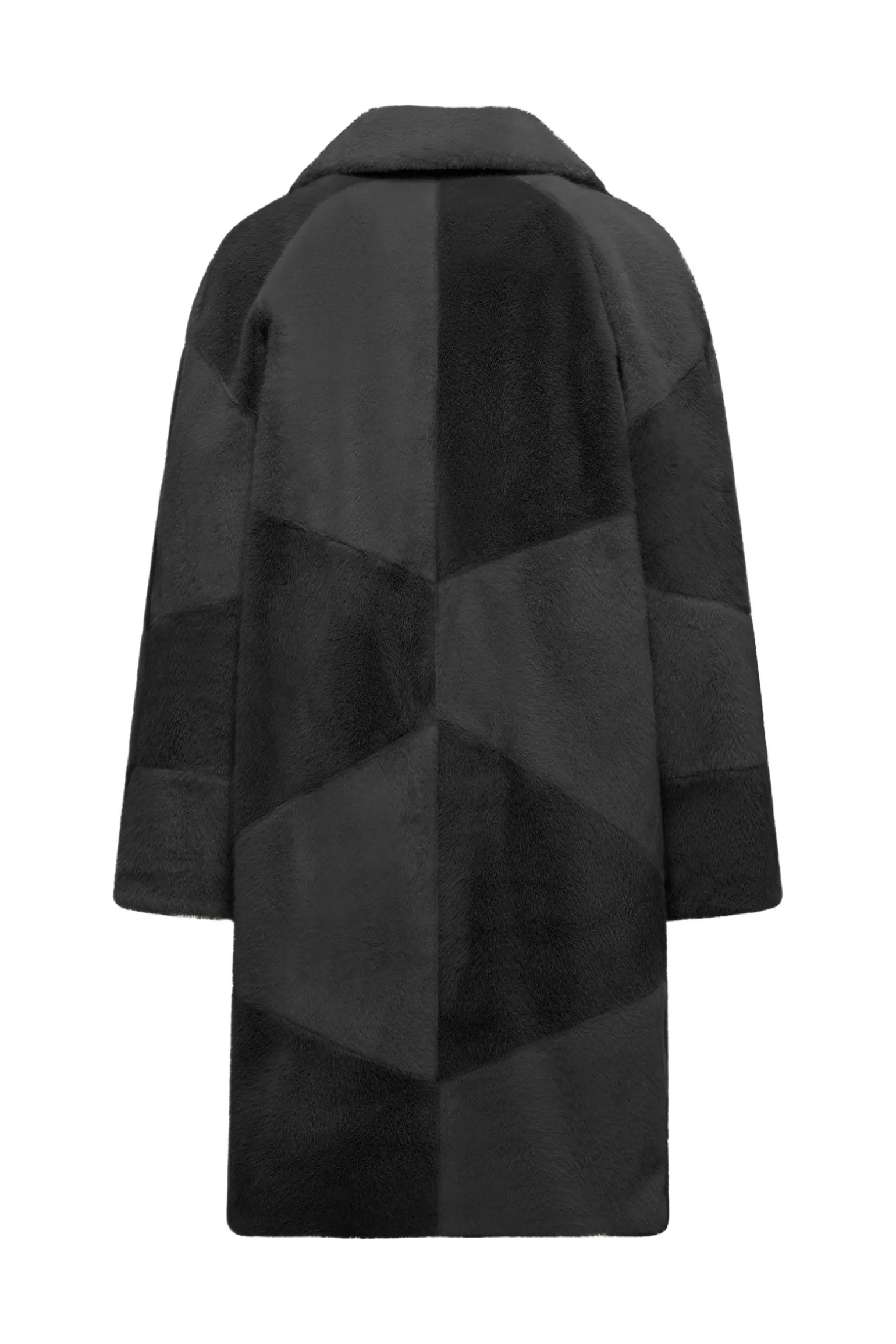 Women Bomboogie Coats*Two-tone Single-breasted Coat With Lapels