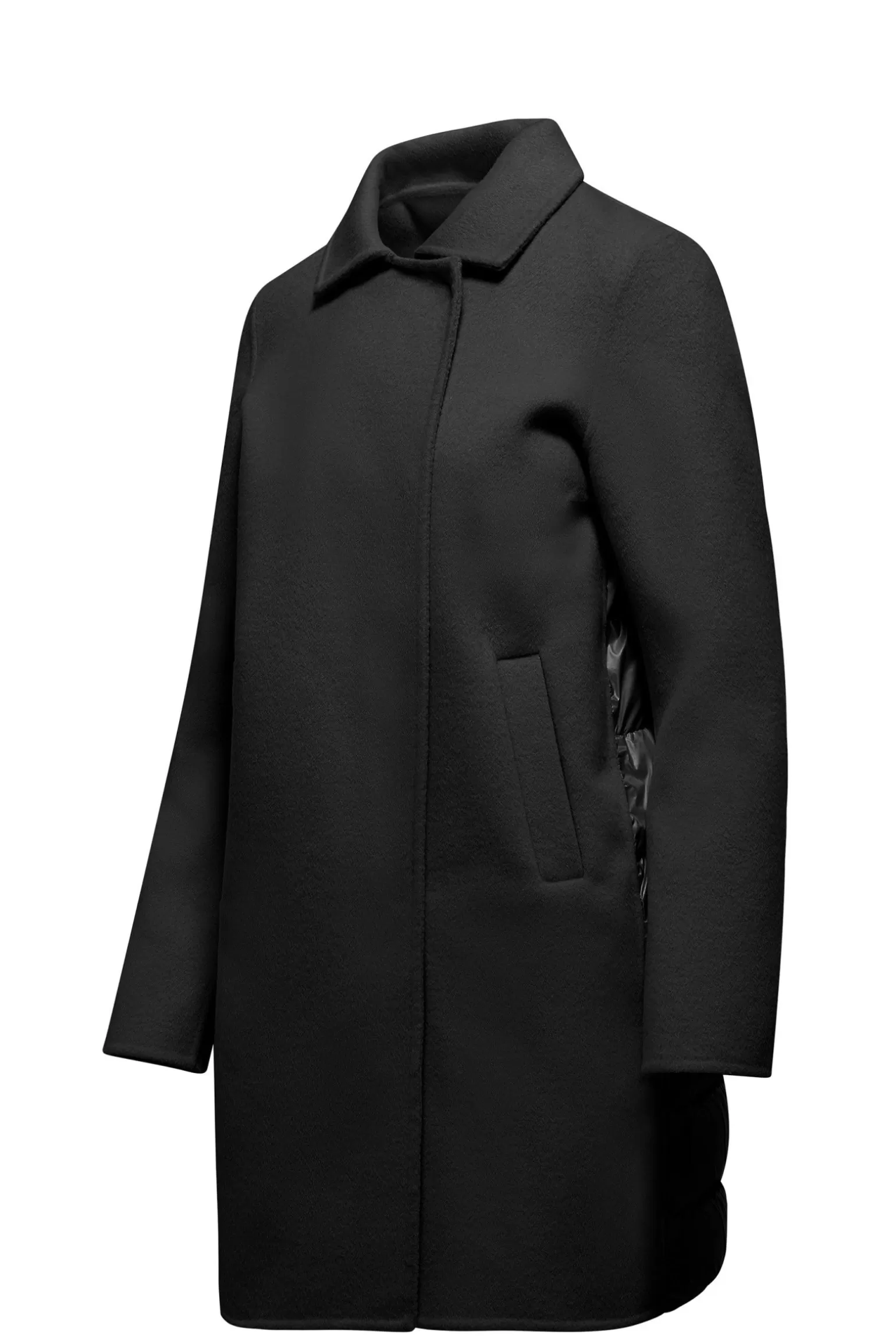 Women Bomboogie Coats*Wool And Nylon Cloth Coat